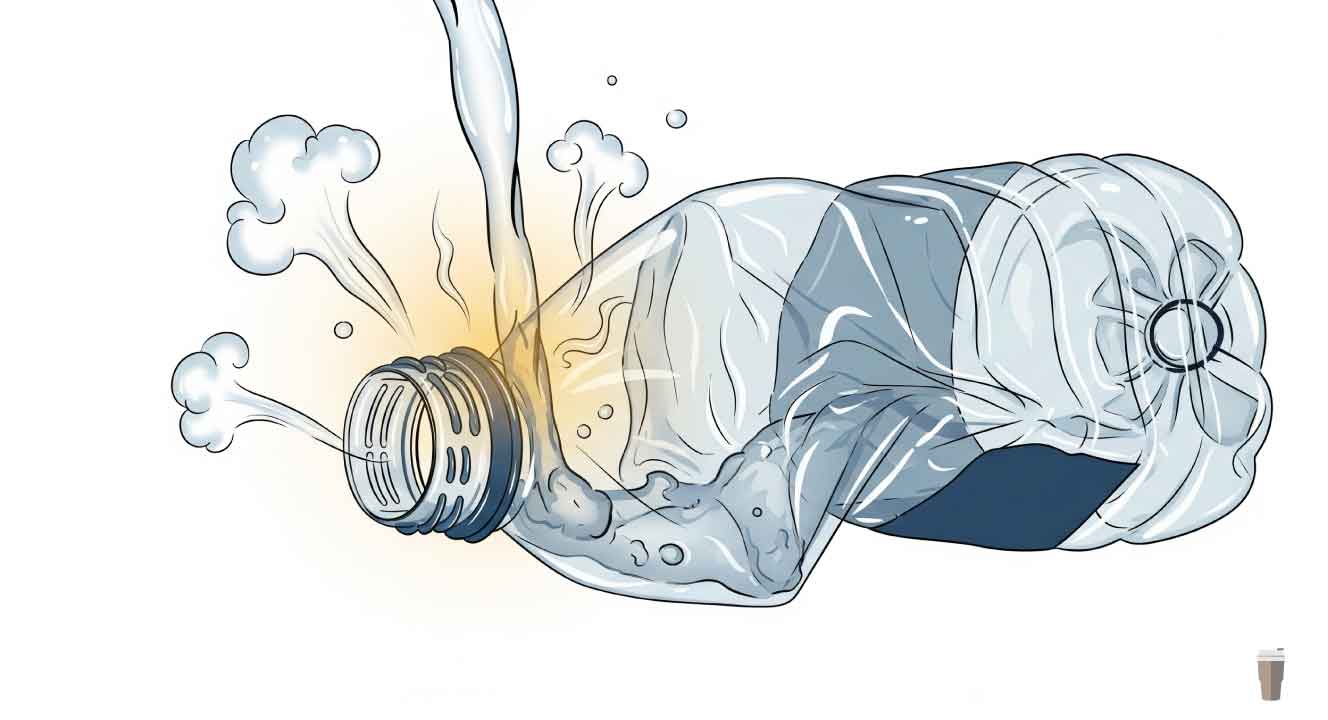 プラスチック水筒に熱湯を入れても大丈夫?