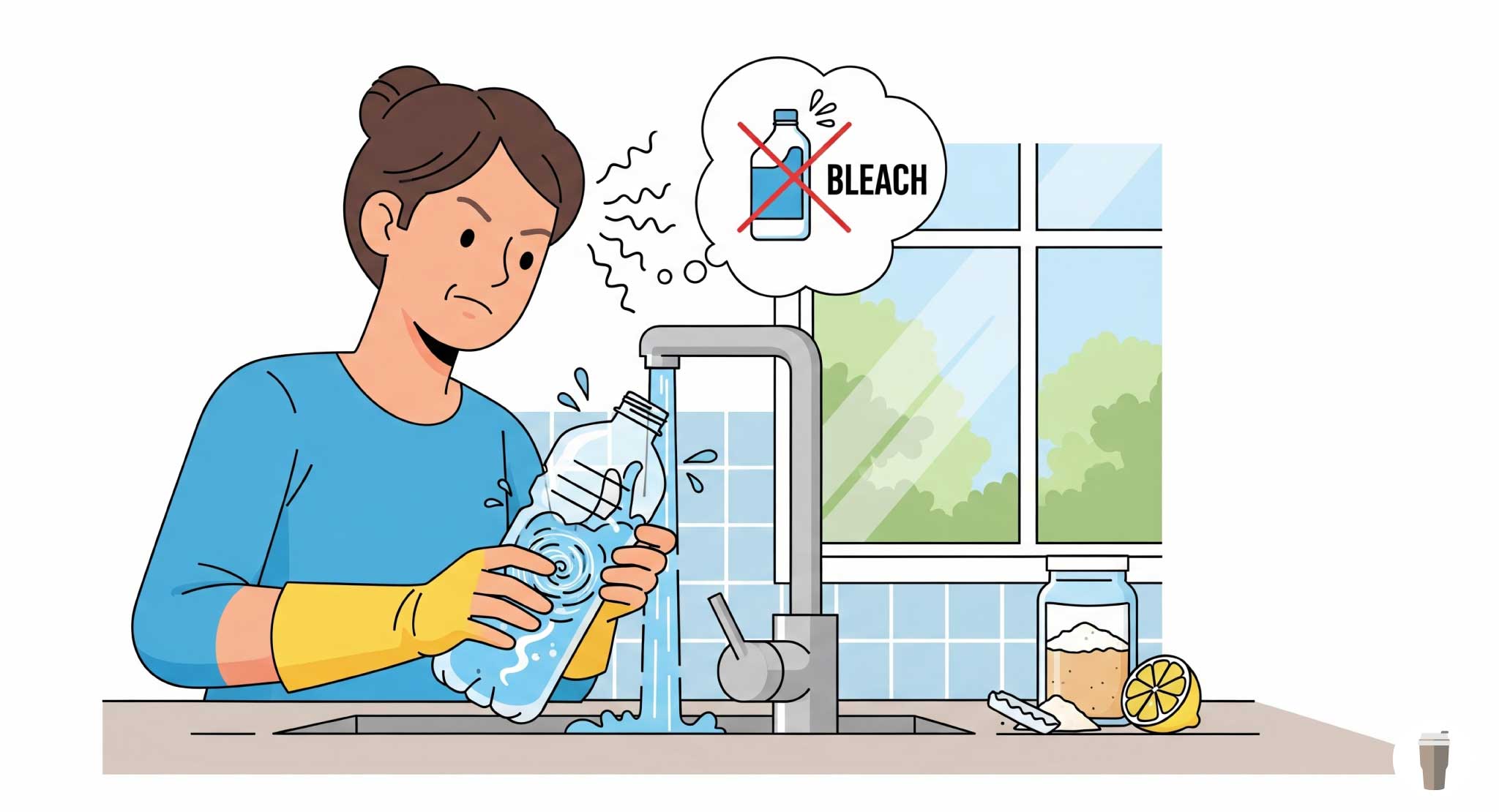 ハイター使用後の気になる臭いを消す方法