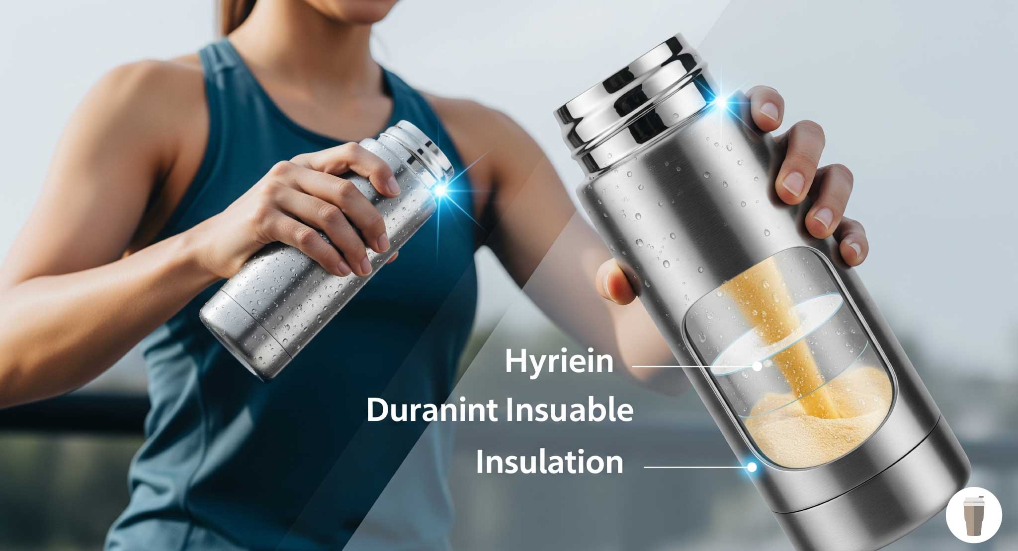 プロテインにはステンレス製の水筒がいい理由