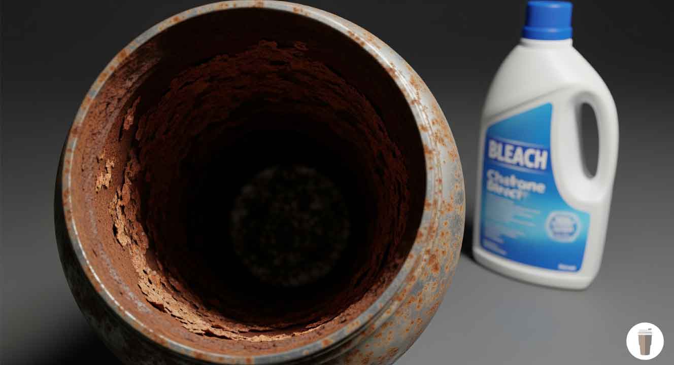 塩素系漂白剤はサビや故障の原因に