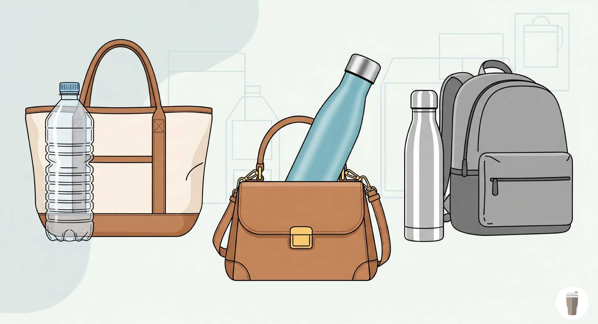バッグに入らない？水筒を持ち歩くコツ