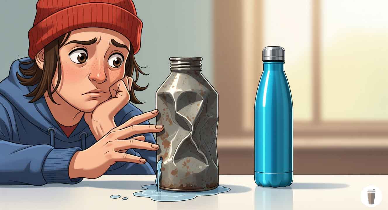 水筒を捨てるタイミングはいつ？寿命のサインと正しい捨て方