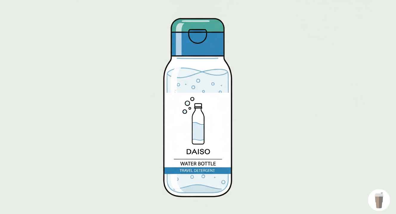旅行で使う水筒の洗剤はダイソーで