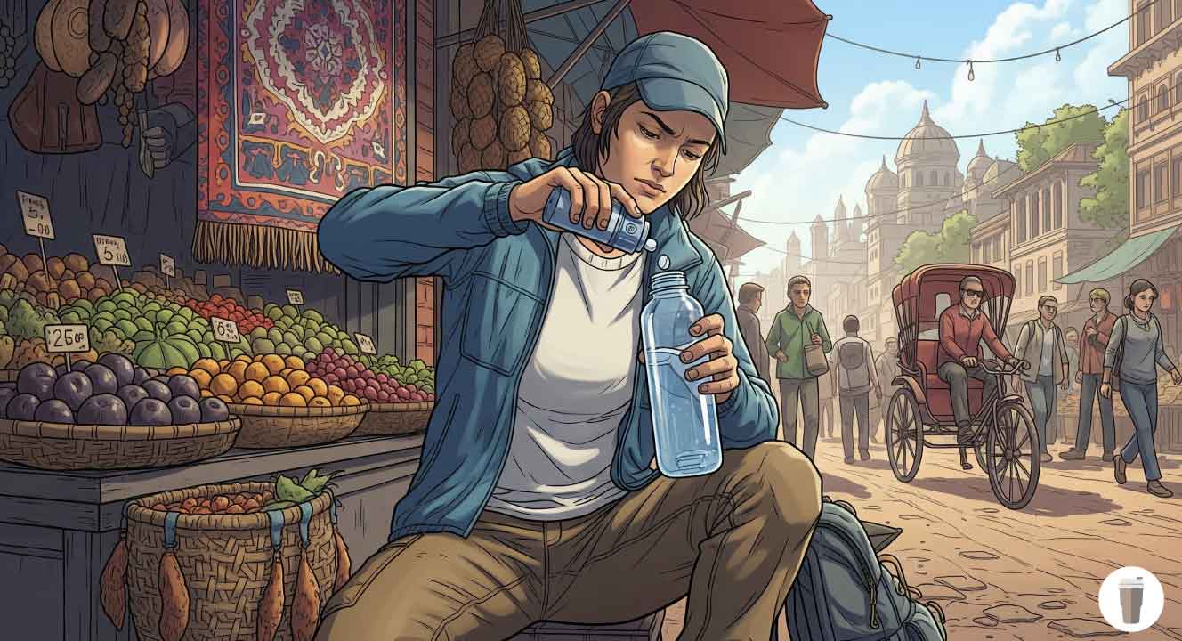 海外旅行で水筒を洗うときのポイント