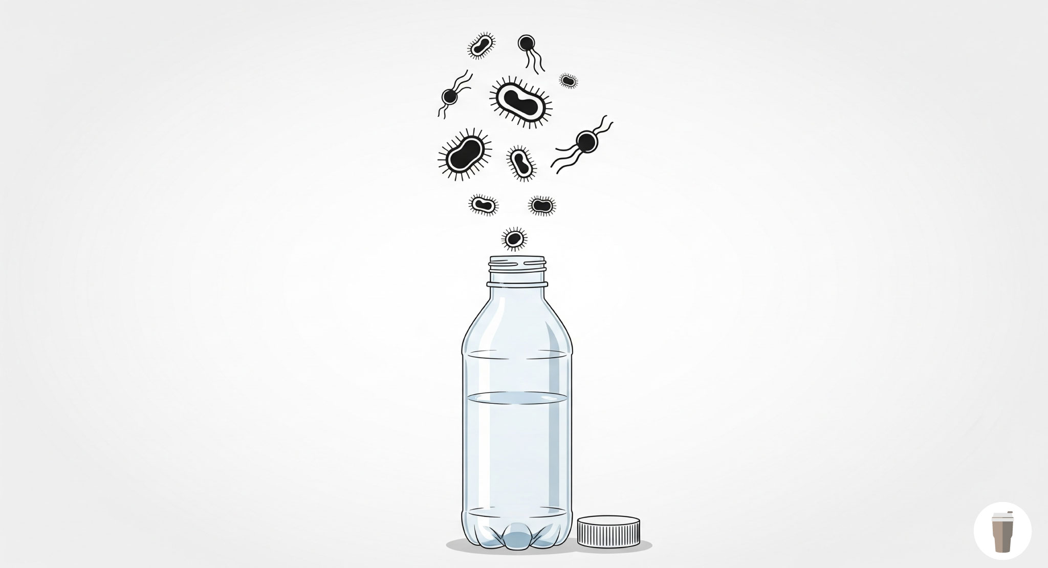 水筒に氷を入れると雑菌は増える？