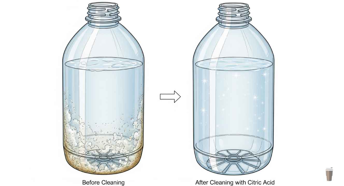 クエン酸で水筒を振るだけで洗う効果とは