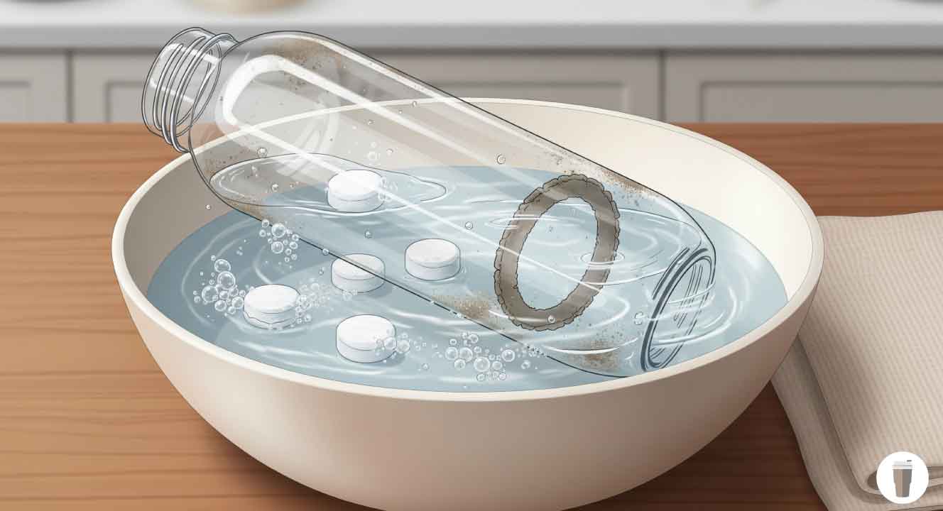 頑固な汚れにはつけ置き洗いも併用する