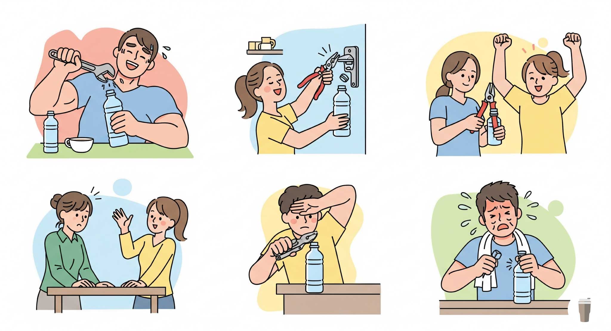 まとめ：水筒の蓋が開かない時は焦らず対処