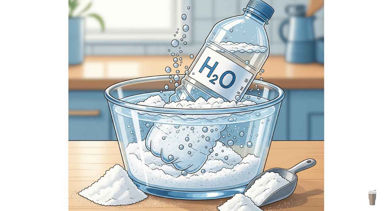 水筒の重曹つけおきで落とせる汚れの種類