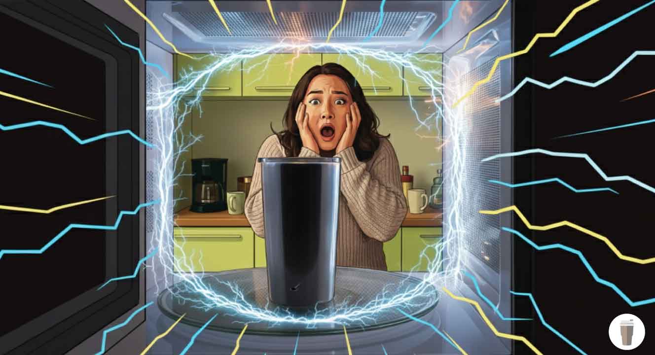 タンブラーは電子レンジでどうなる？危険性を材質別に解説