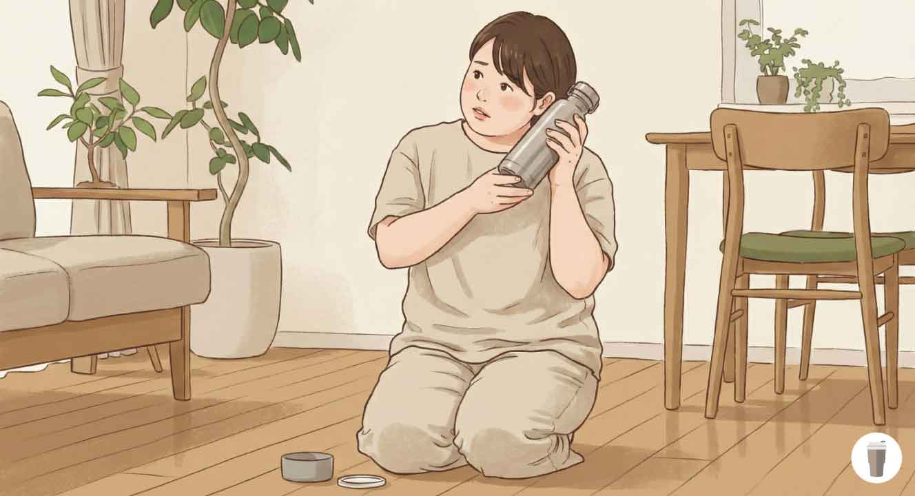 水筒を落とした！へこみや音の確認方法と修理・復活ガイド