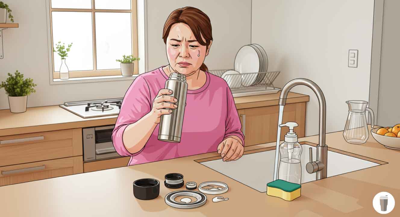 なぜ水筒から洗剤の味がするの？原因と対策を解説