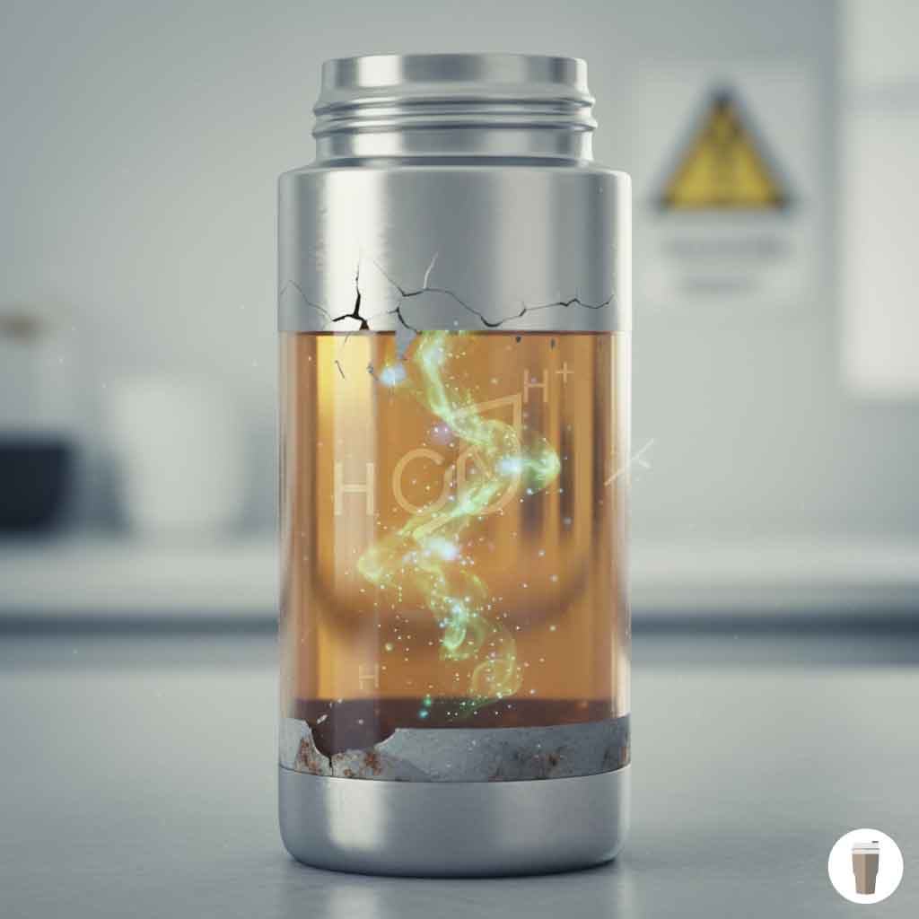 酸性で金属が溶ける中毒リスクとは