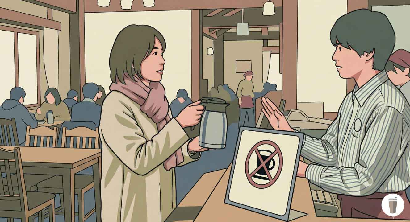 パーク内でお湯をもらえる場所はあるのか