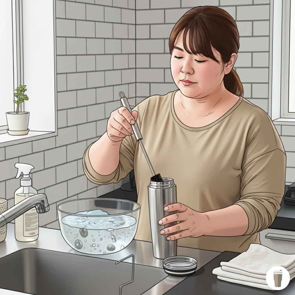 ダメと言われるタンブラーへ牛乳を入れる事への対処法