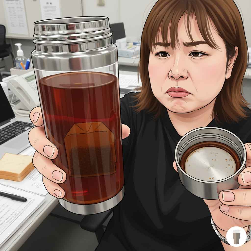 ティーバッグを入れたままにする影響