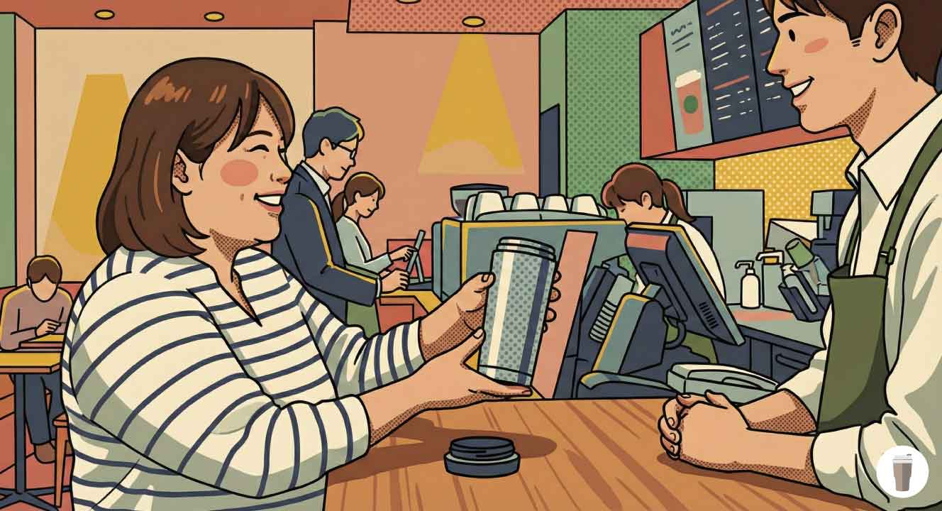 タリーズに他社製タンブラーを持ち込みする際の注意点