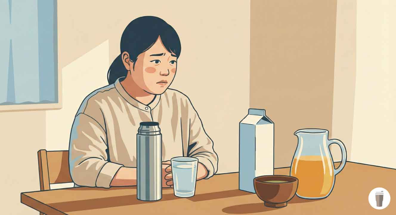 注意！水筒に入れてはいけない飲み物