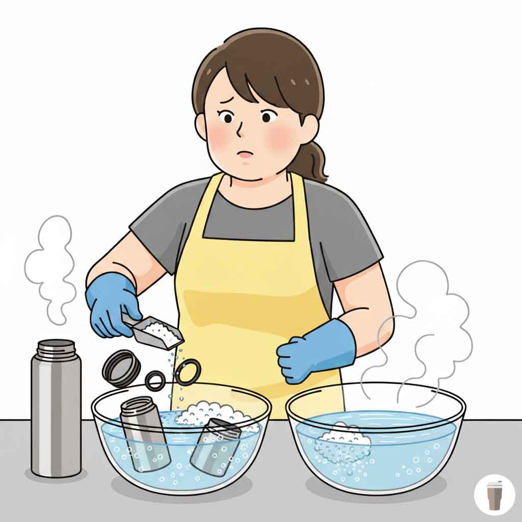 オキシクリーンでの正しいつけおき法