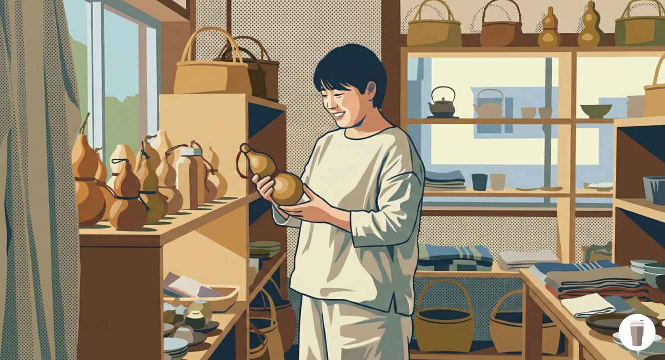 ひょうたん水筒はどこで売ってる？