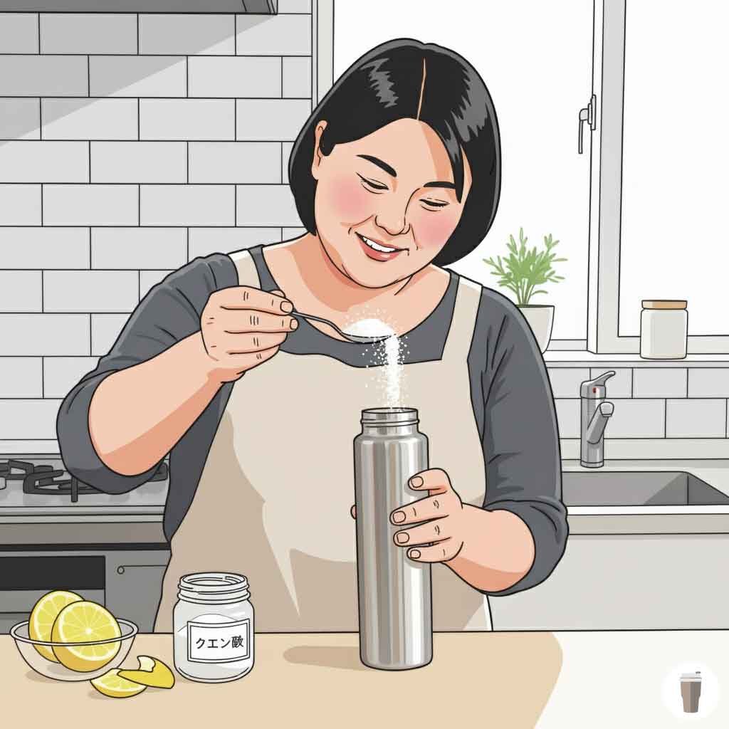 クエン酸で水垢やサビ臭を洗浄