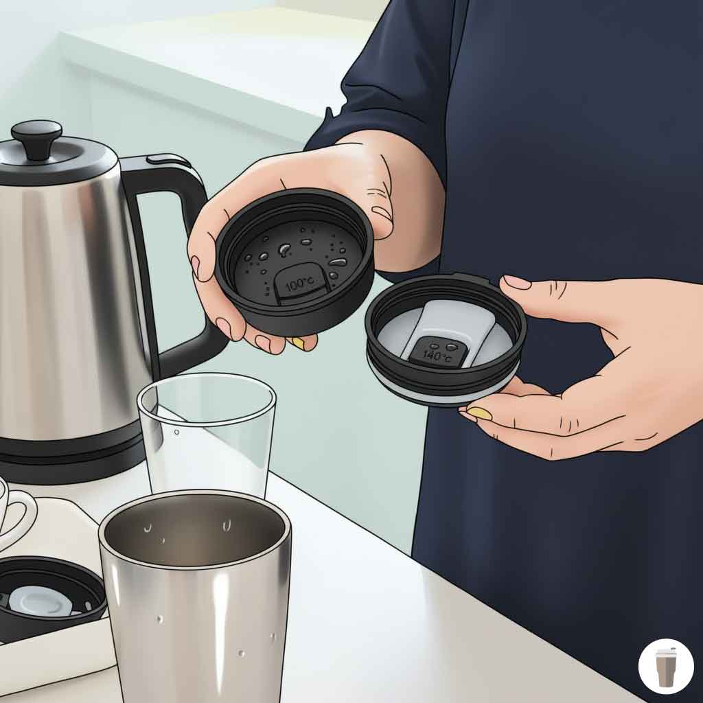 蓋やパッキンの耐熱温度は？