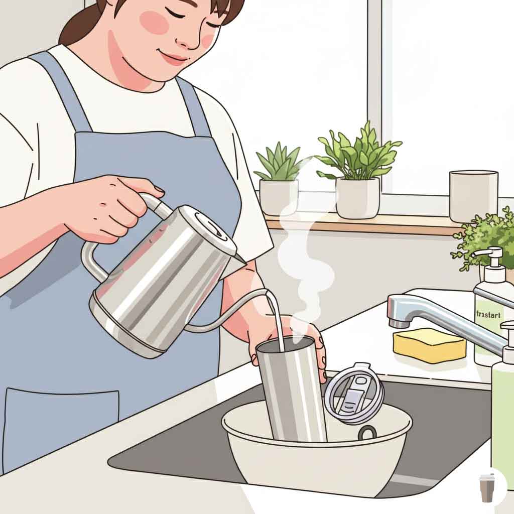 性能UP？熱湯での予熱方法