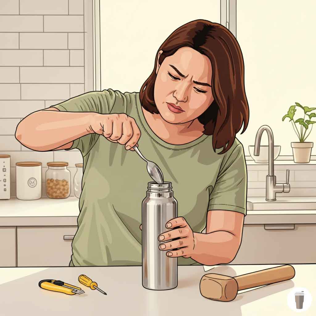 水筒があかない時のNG行動と予防策