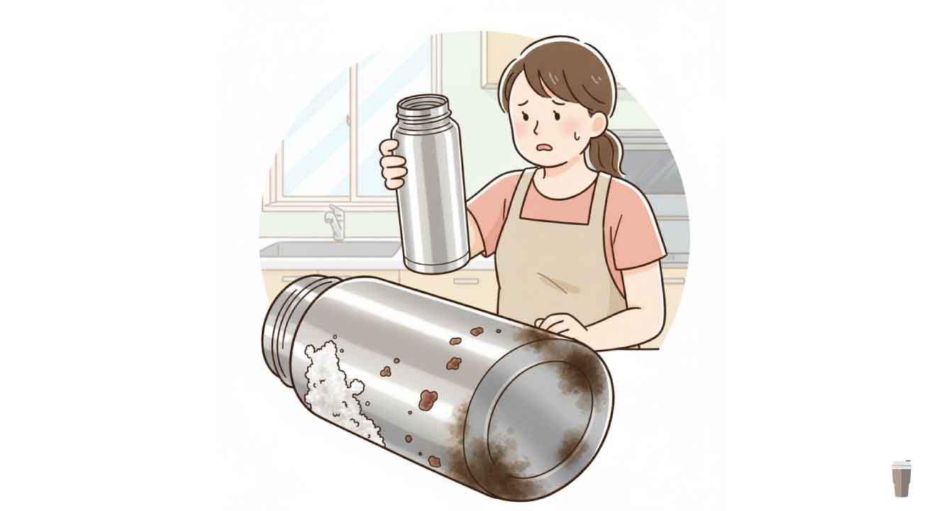 水筒の底のぶつぶつは何？原因と安全な掃除法