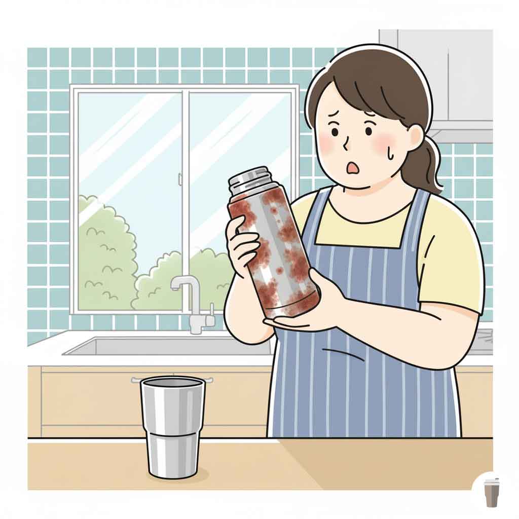 白いぶつぶつの正体は水垢