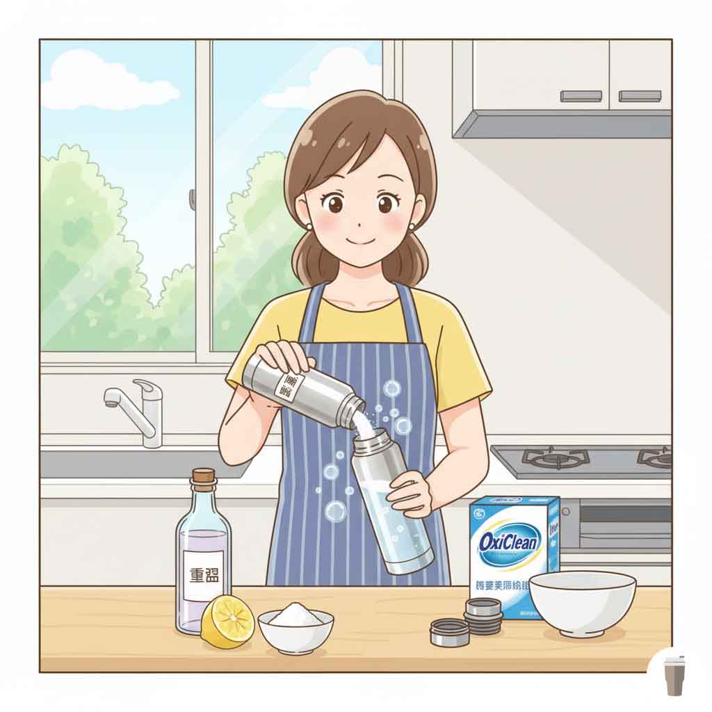 水筒の底のぶつぶつの安全な対処法