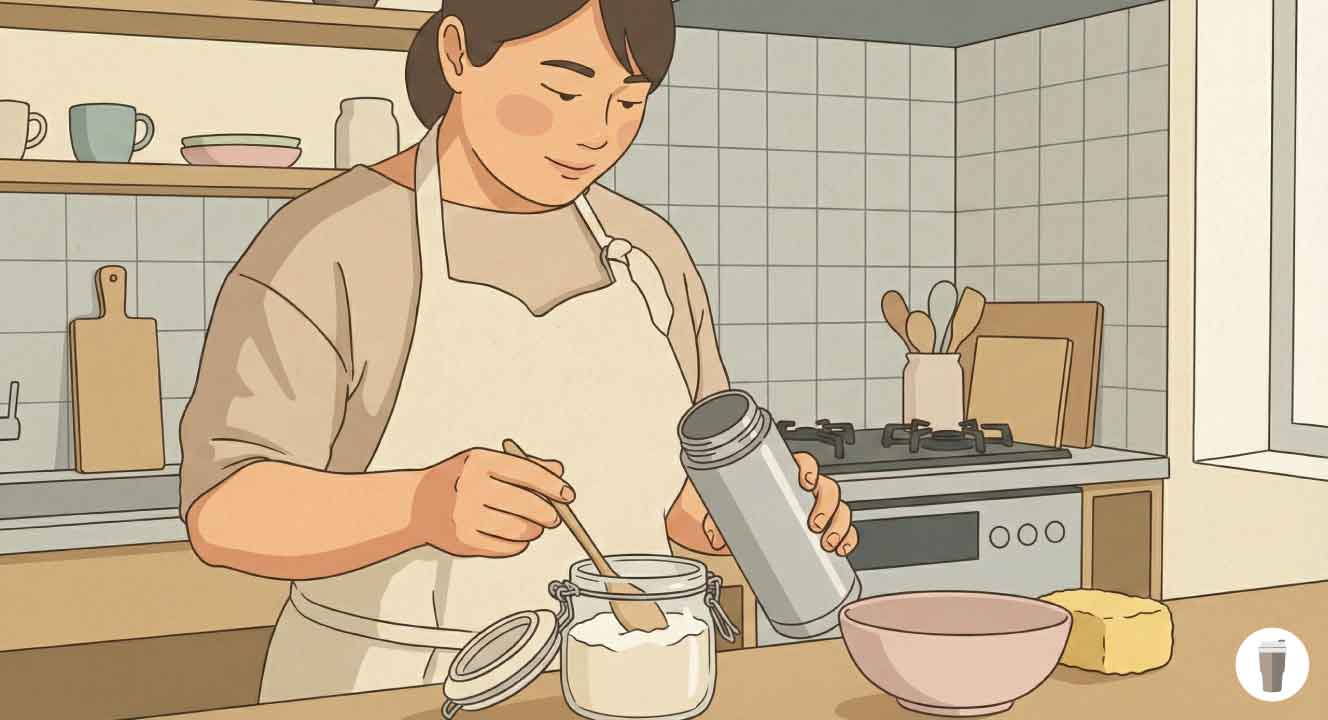 水筒の汚れはセスキ炭酸ソーダで落ちる？洗浄効果と注意点を解説