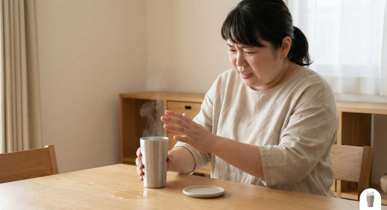 アルミタンブラーのデメリットは？やけどや結露、健康への影響を解説