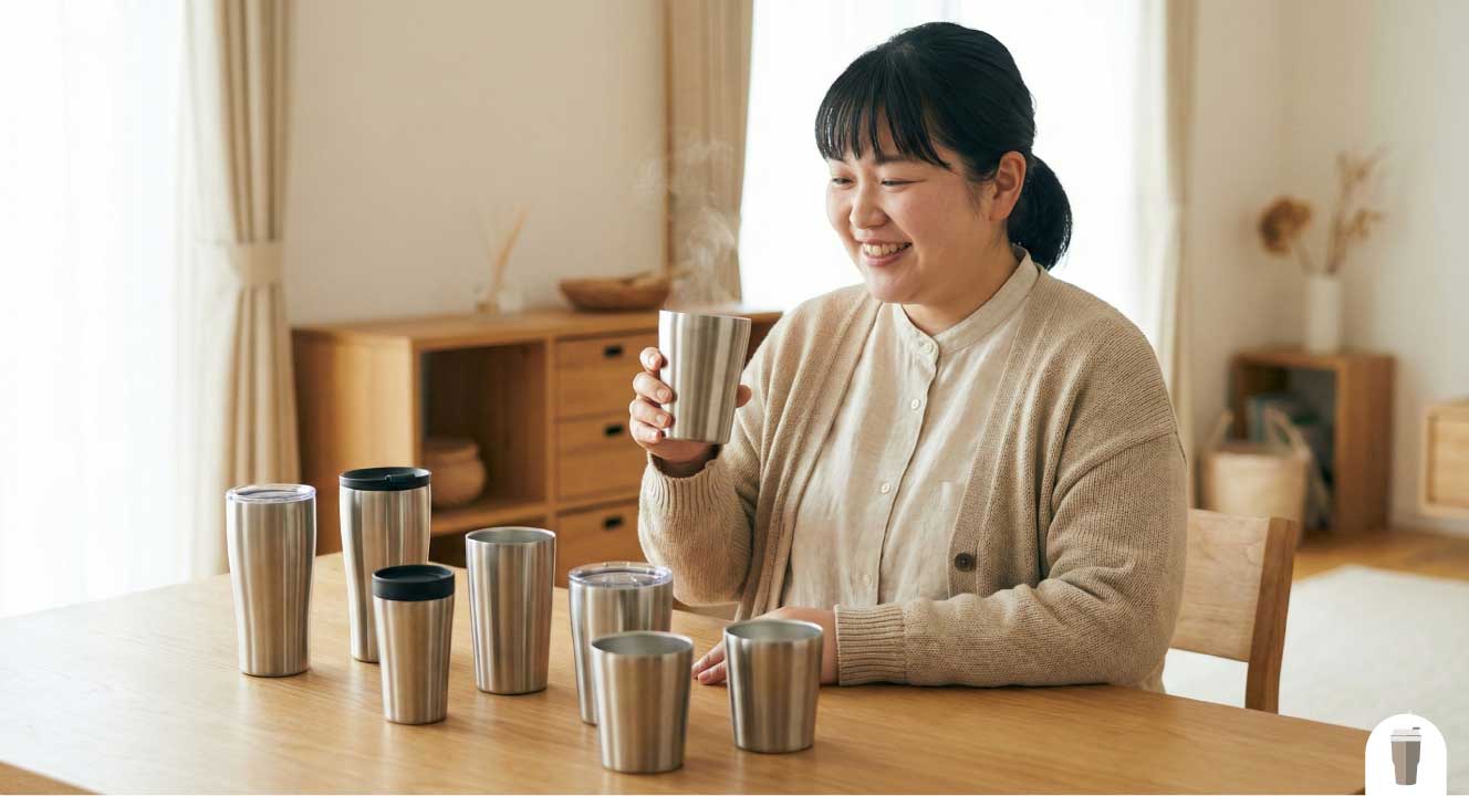 ステンレスタンブラーで温かい飲み物を楽しむ！選び方と注意点