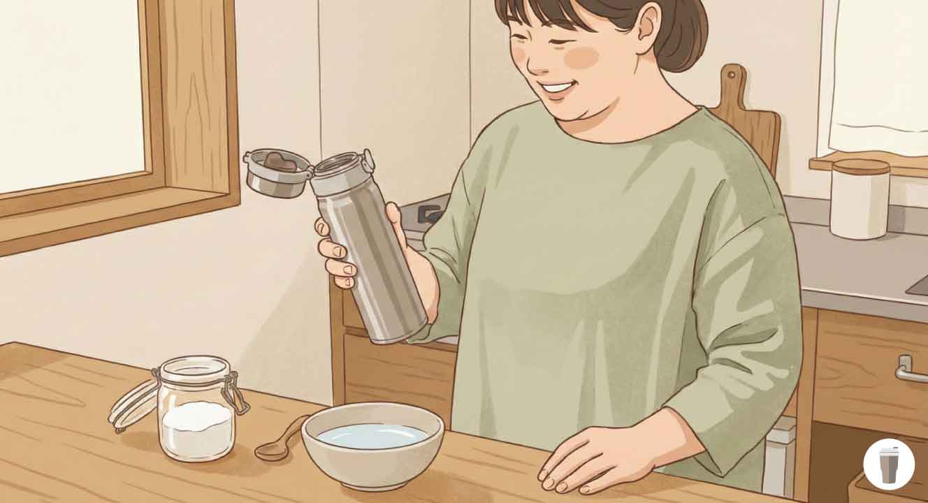 サーモス水筒の汚れはクエン酸で解決！正しい洗浄方法と注意点