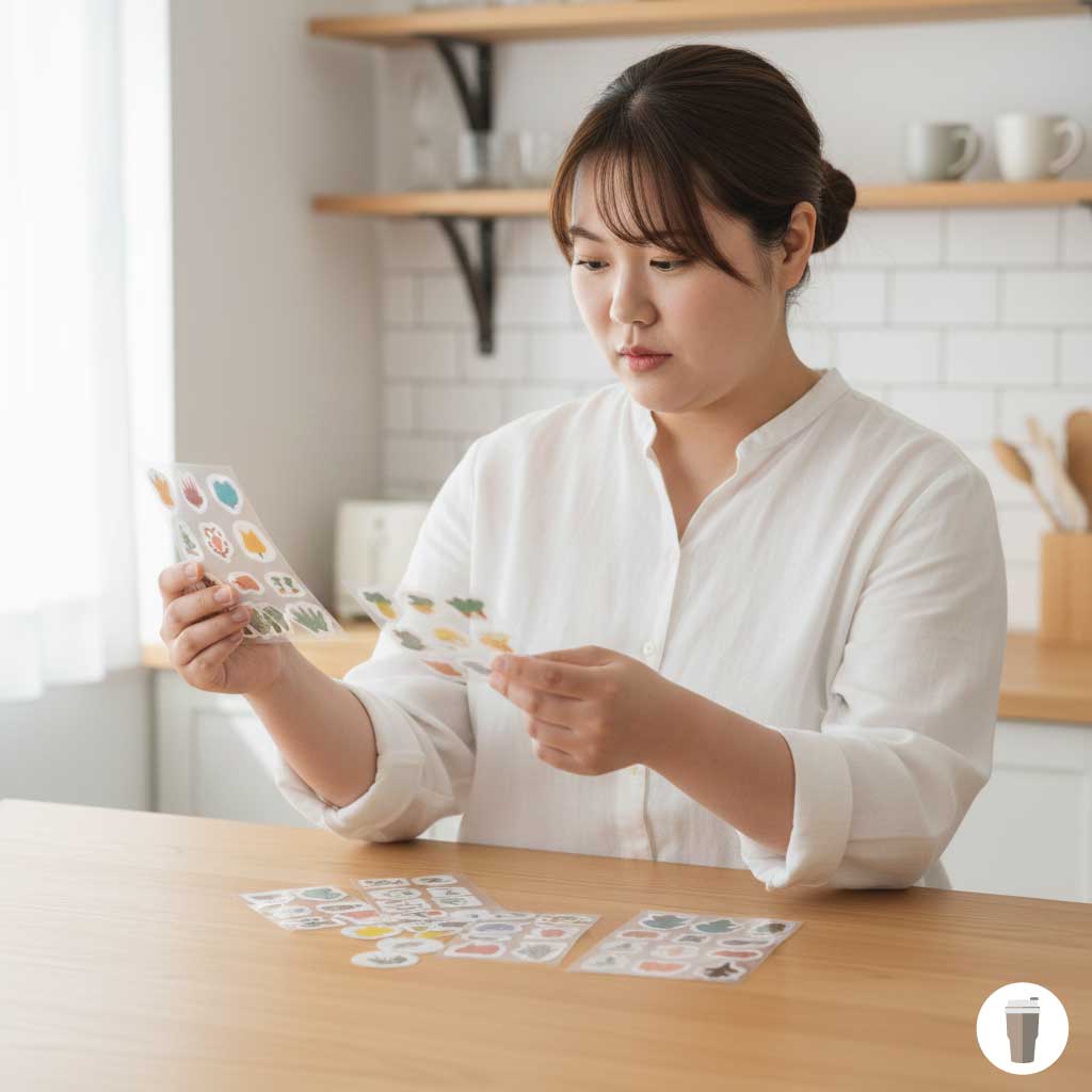 剥がれにくい耐水シール素材の選び方