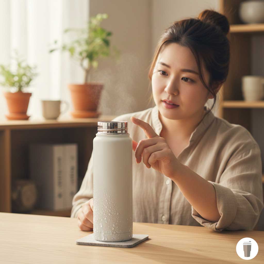 外側が濡れるメカニズムの解説