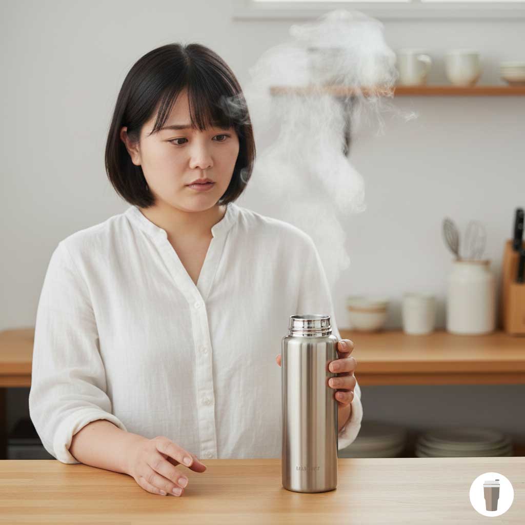 保冷専用ボトルに熱湯がNGな理由