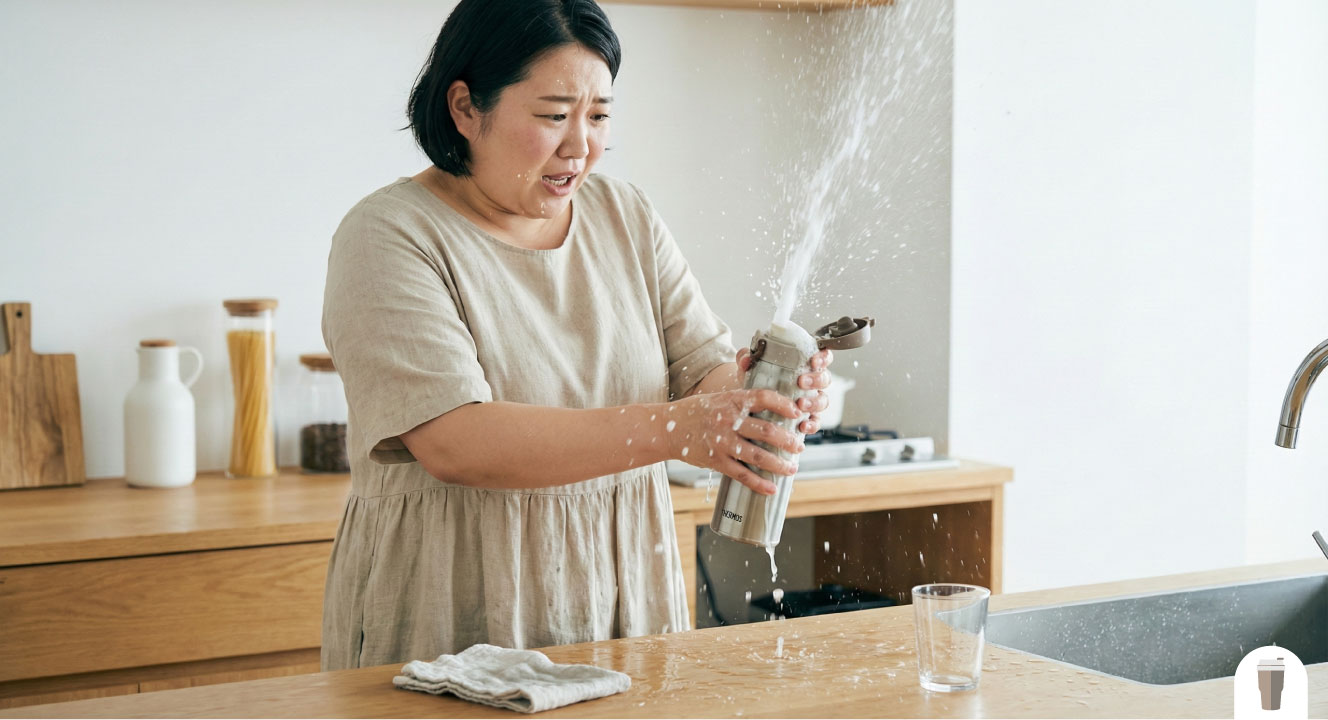 炭酸を入れると爆発する危険性