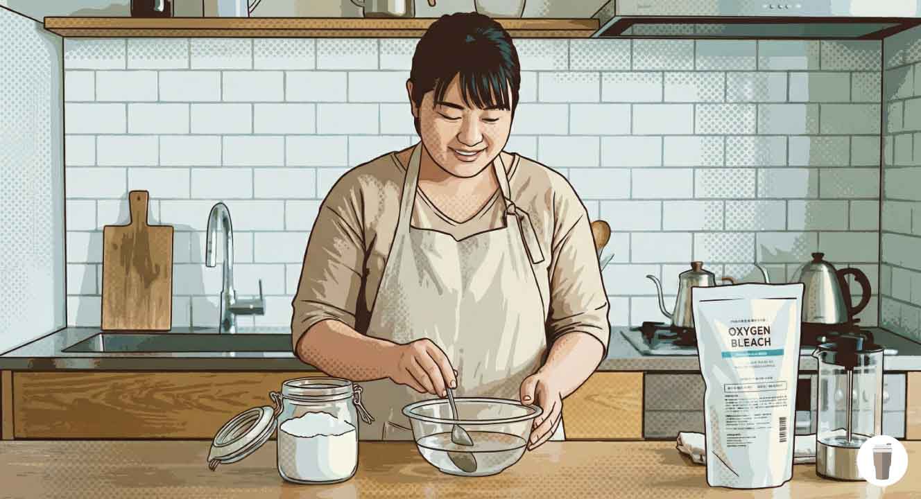 酸素系漂白剤より手軽な点