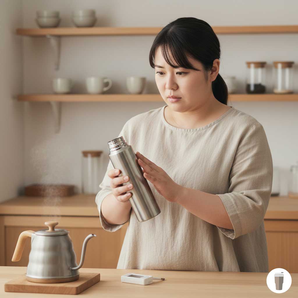 サーモスの水筒が壊れたか確認する方法