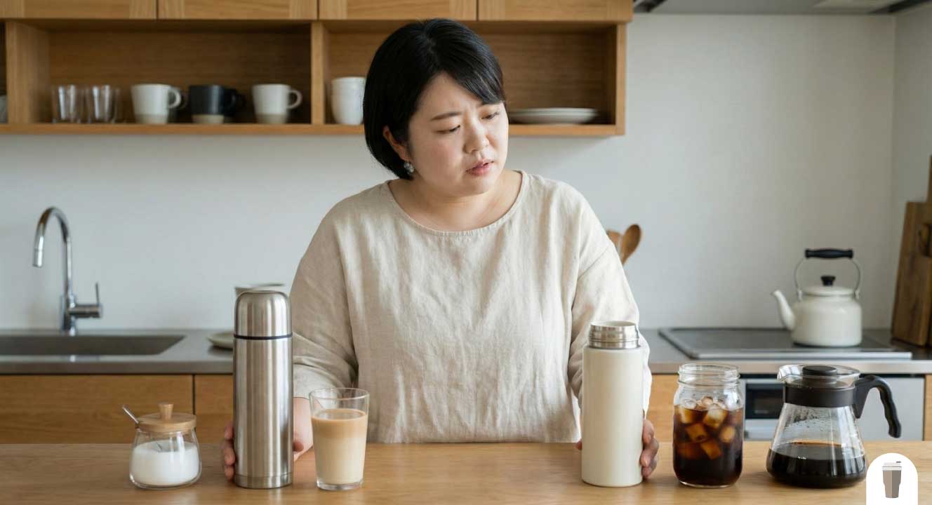 水筒に入れてはいけないものとコーヒーの美味対策