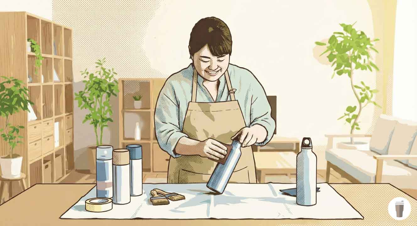 水筒の塗装をDIYでリフレッシュする方法