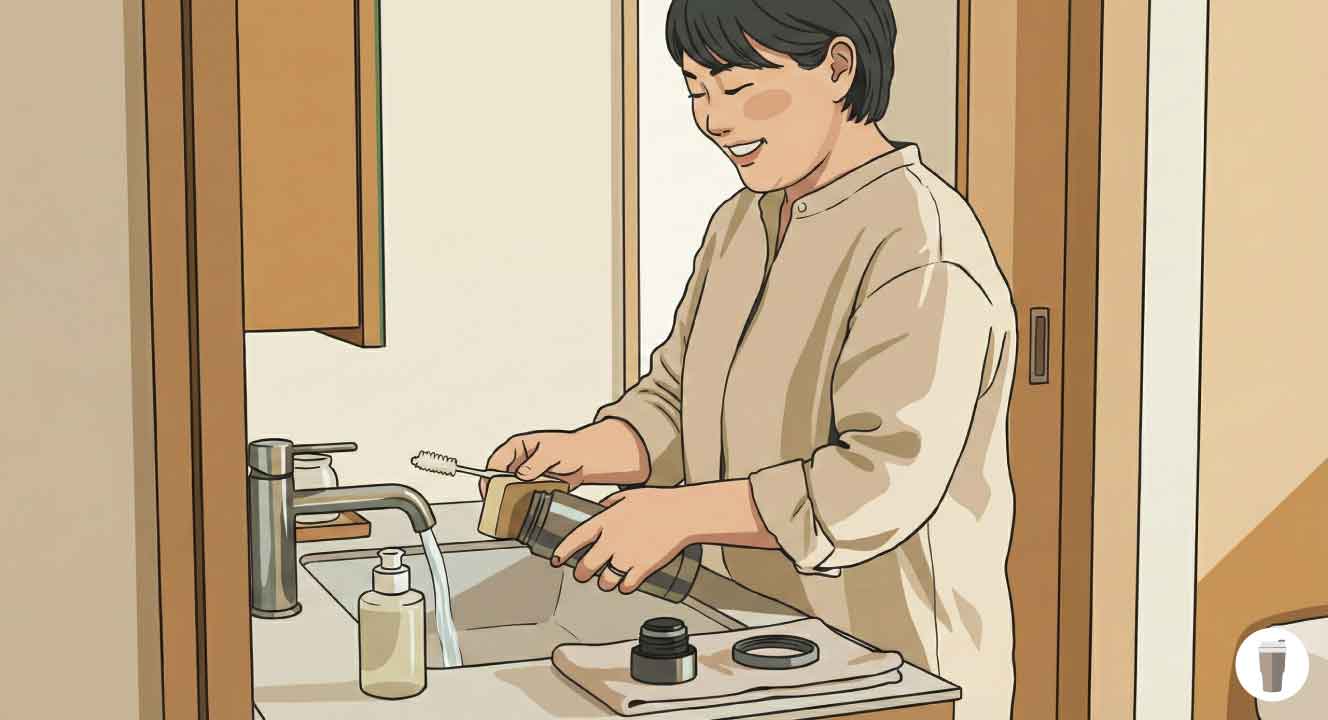 海外旅行で水筒を衛生的に洗う具体的な方法