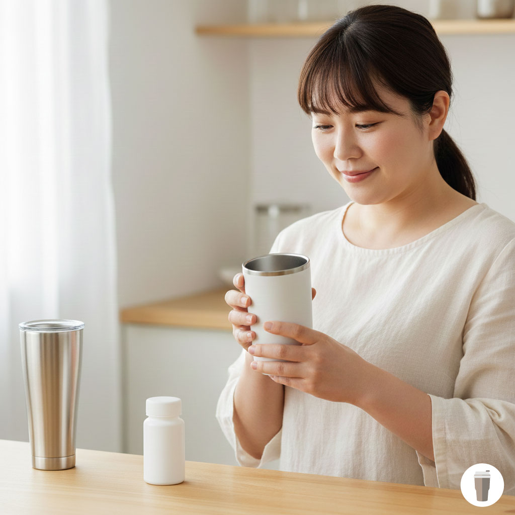 ステンレス製タンブラーで牛乳を楽しむ解決策とおすすめ