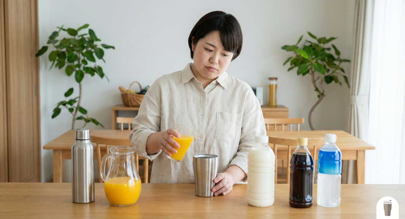 入れちゃダメな酸性の飲み物とは