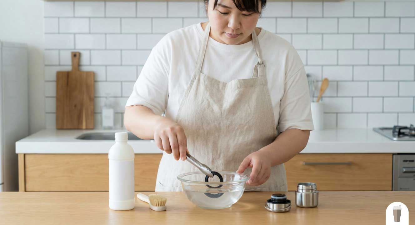 パッキンの黒カビには塩素系漂白剤