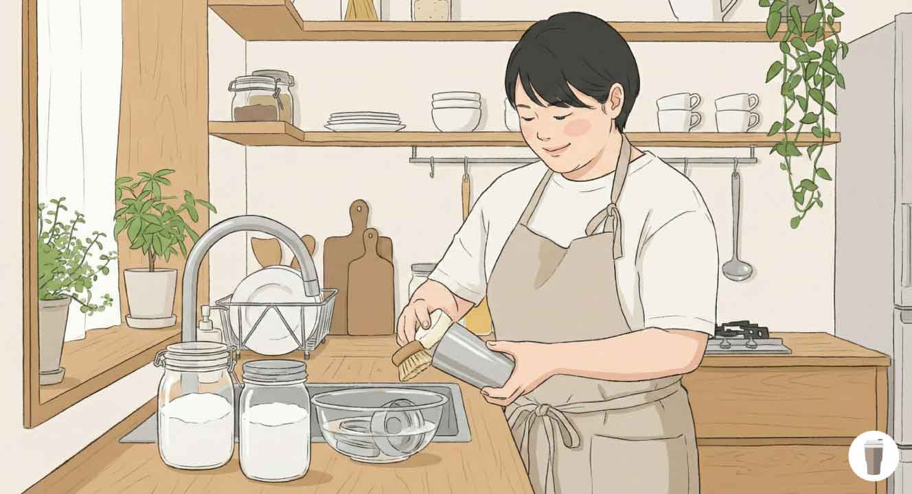 カフェでのタンブラーの使い方がわからない方への解決策