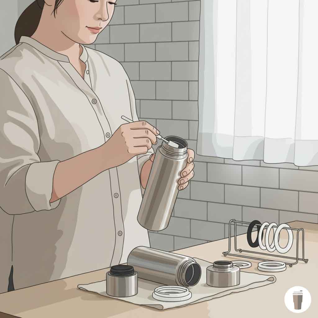 パッキン手入れなどの固着予防法