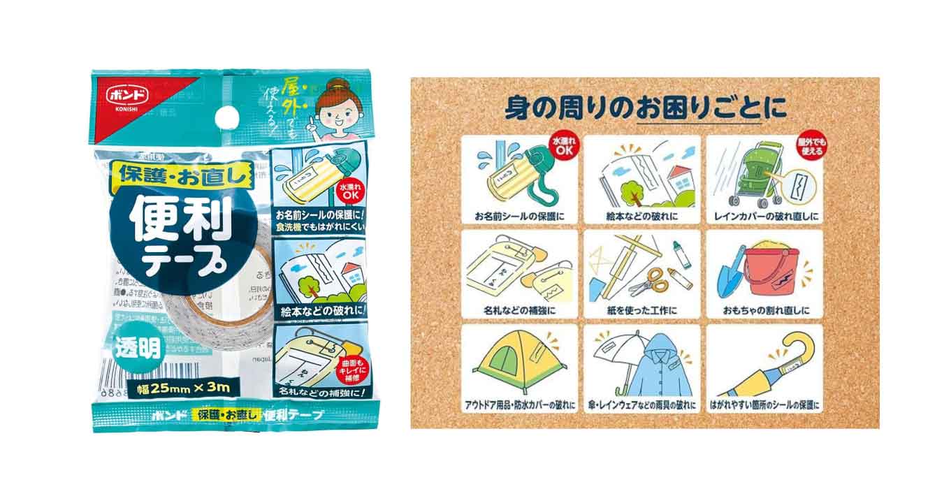 コニシ 保護・お直し 便利テープ